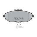 Pastiglie freno TEXTAR 2208701
