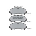 Pastiglie freno TEXTAR 2211701