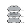 Pastiglie freno TEXTAR 2211701