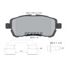 Pastiglie freno TEXTAR 2219103