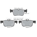 Pastiglie freno TEXTAR 2223101
