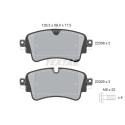 Pastiglie freno TEXTAR 2230801