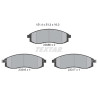 Pastiglie freno TEXTAR 2308602