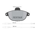 Pastiglie freno TEXTAR 23146 01