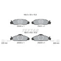 Pastiglie freno TEXTAR 23230 01