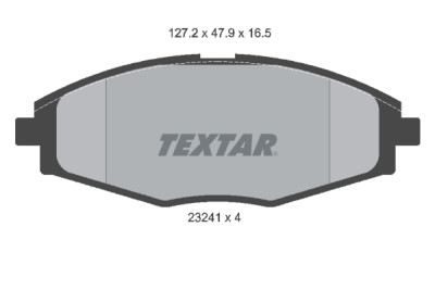 Pastiglie freno TEXTAR 2324102