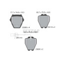 Pastiglie freno TEXTAR 2328001