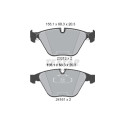 Pastiglie freno TEXTAR 2331303