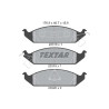 Pastiglie freno TEXTAR 23318 01