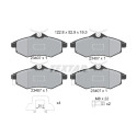 Pastiglie freno TEXTAR 2340702