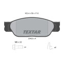 Pastiglie freno TEXTAR 23423 01
