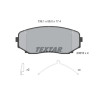Pastiglie freno TEXTAR 2351503