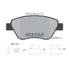 Pastiglie freno TEXTAR 2370503