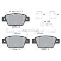 Pastiglie freno TEXTAR 2371403