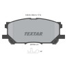 Pastiglie freno TEXTAR 23734 01