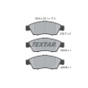 Pastiglie freno TEXTAR 23817 01