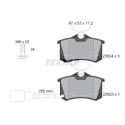 Pastiglie freno TEXTAR 23823 01