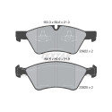 Pastiglie freno TEXTAR 23922 01