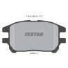 Pastiglie freno TEXTAR 23929 01