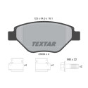 Pastiglie freno TEXTAR 2393401