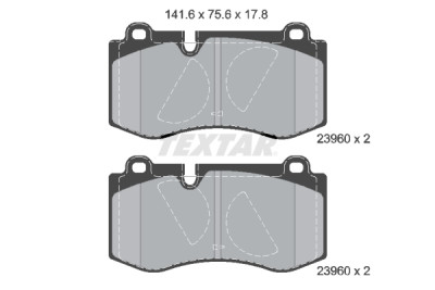 Pastiglie freno TEXTAR 23960 01