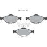 Pastiglie freno TEXTAR 24022 01