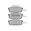 Pastiglie freno TEXTAR 24058 01