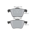 Pastiglie freno TEXTAR 2414201