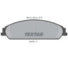 Pastiglie freno TEXTAR 24164 01