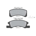 Pastiglie freno TEXTAR 24229 01