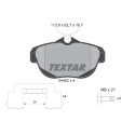 Pastiglie freno TEXTAR 24462 01