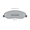 Pastiglie freno TEXTAR 24513 01
