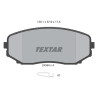 Pastiglie freno TEXTAR 24544 01