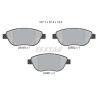 Pastiglie freno TEXTAR 24549 01