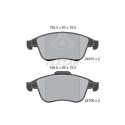 Pastiglie freno TEXTAR 2487-001