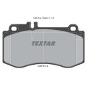 Pastiglie freno TEXTAR 2497601