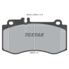 Pastiglie freno TEXTAR 2497601