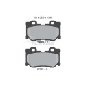 Pastiglie freno TEXTAR 2499501