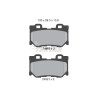 Pastiglie freno TEXTAR 2499501