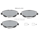 Pastiglie freno TEXTAR 25006 01