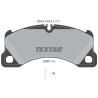 Pastiglie freno TEXTAR 25007 01