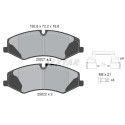 Pastiglie freno TEXTAR 25021 01