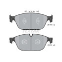 Pastiglie freno TEXTAR 2516002