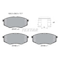 Pastiglie freno TEXTAR 25187 01
