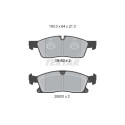 Pastiglie freno TEXTAR 25192 02