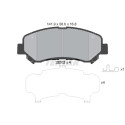 Pastiglie freno TEXTAR 25202 01