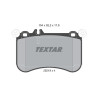 Pastiglie freno TEXTAR 2521901