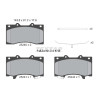 Pastiglie freno TEXTAR 2524001