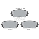 Pastiglie freno TEXTAR 2536501