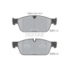 Pastiglie freno TEXTAR 2553103